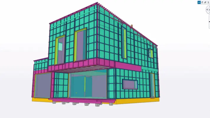 Image from Nurmenuku gallery. Timber Structure building.